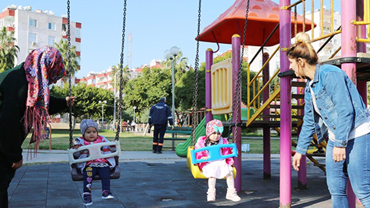 Toroslar'da çocukların yüzü gülüyor