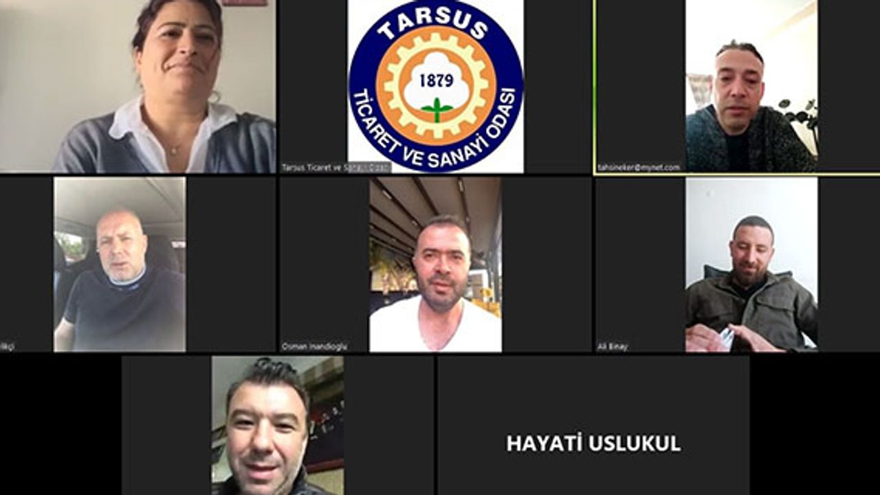 Video konferansla sektörler değerlendiriliyor