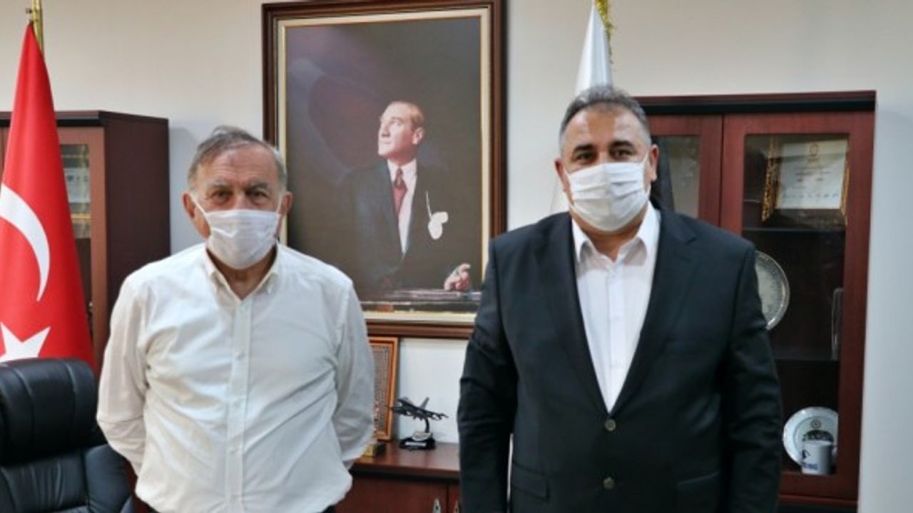 AA Bölge Müdürü Mehmet Kemal Firik'ten Seyhan Belediye Başkanı Akay'a ziyaret
