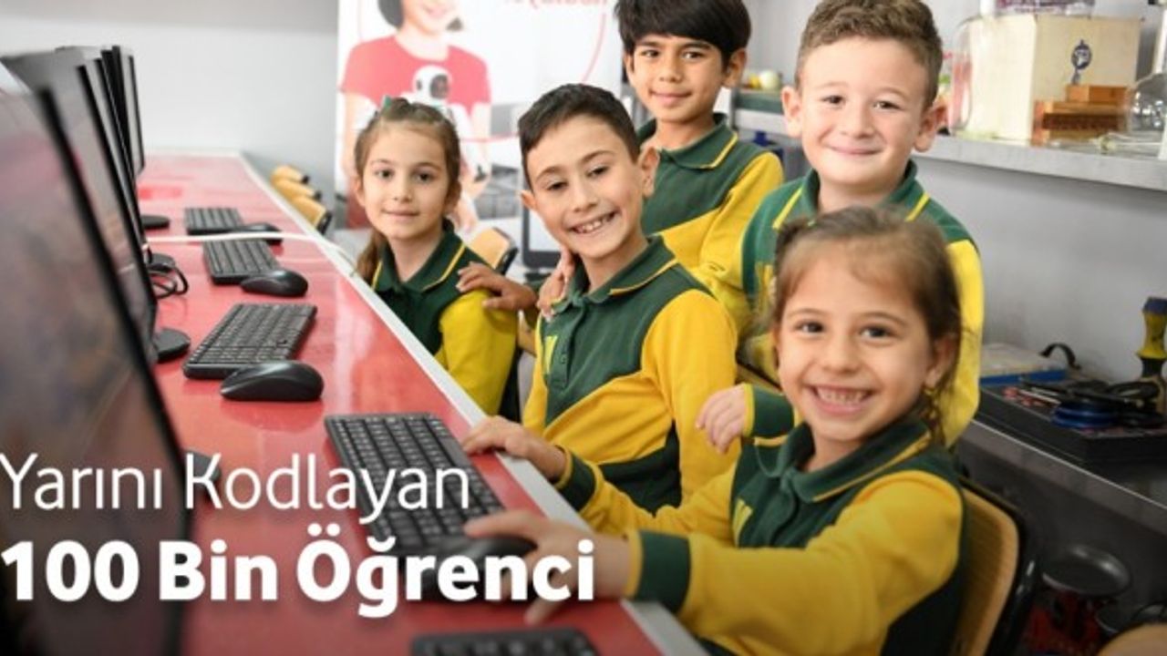 "Yarını Kodlayanlar" projesi 100 bini aşkın çocuğa ulaştı
