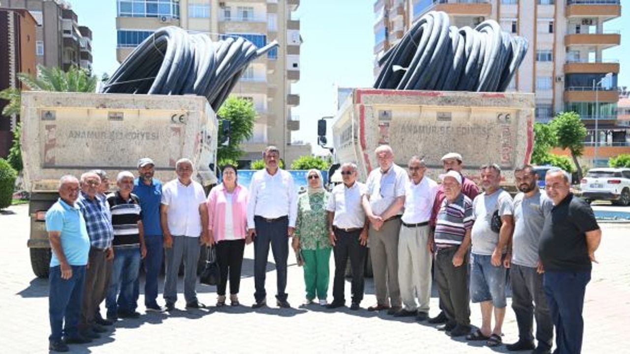 ANAMUR BELEDİYESİ'NDEN ÜRETİME TAM DESTEK