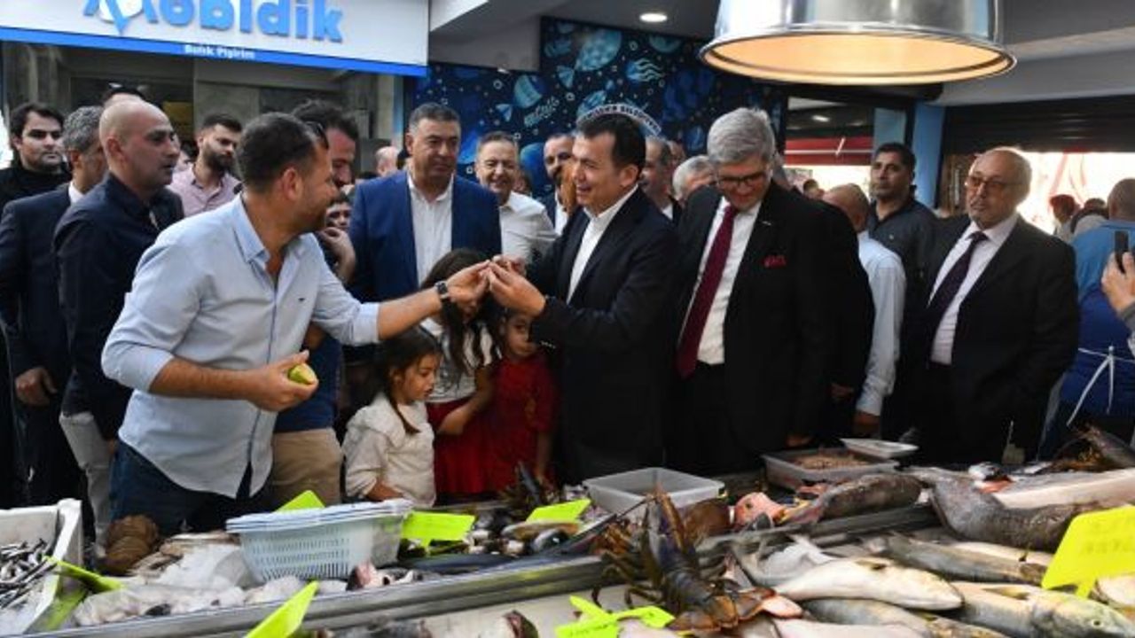 YENİŞEHİR BELEDİYESİ GÖÇMEN BALIK PAZARI AÇILDI