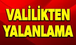 Valilikten yalanlama