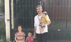 Adana'da eşinin terk ettiği koca üç çocuğuyla polise sığındı