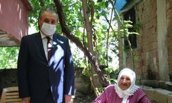 Hatay'da 102 yaşındaki kadına Anneler Günü sürprizi