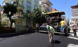 Kepez'de asfaltlama çalışmaları devam ediyor