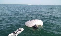 Mersin'de uçurtma sörfü yaparken denizde mahsur kalan kişi kurtarıldı