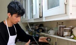 Sosyal medyanın ilgi odağı Taha Duymaz'ın hedefi iyi bir aşçı olmak