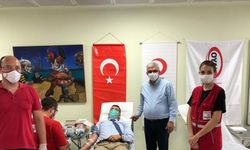 Adana'da fabrika çalışanları kök hücre bağışında bulundu