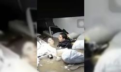 Adana'da su basan hastanenin bodrum katında mahsur kalan engelli kadını dalgıçlar kurtardı