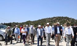 Antalya Valisi Yazıcı ilk ziyaretini Patara'ya yaptı