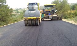 Beton asfalt çalışmaları sürüyor