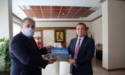 AA Adana Bölge Müdürü Firik'ten, Mersin Cumhuriyet Başsavcısı Ercan'a ziyaret