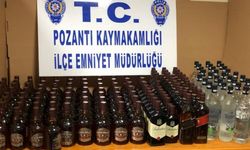 Adana'da kaçak ve sahte içki operasyonu