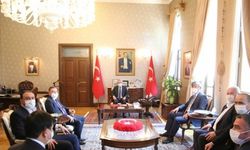 Kazakistan'ın Ankara Büyükelçisi Abzal Saparbekuly Hatay'da