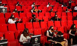 Kepez senfoni orkestrası TRT ekranlarında
