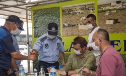 Mersin Büyükşehir Belediyesi ekipleri Tarsus Hal Kompleksini denetledi