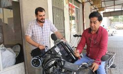 Şırnak’taki Mehmetçiklerden Hataylı engellilere tekerlekli sandalye desteği