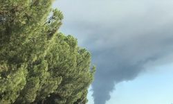 Antalya'da fabrika yangını