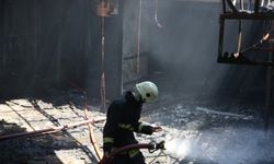 Antalya'da iş yerinde çıkan yangın hasara neden oldu