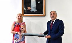 KARDEMİR Genel Müdür Vekili Özkara, TCDD Taşımacılık AŞ Genel Müdürü  Yazıcı'yı ağırladı