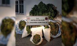 Antalya'da 161 kilogram esrar ele geçirildi