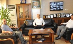 MHP Mersin Milletvekili Kılavuz’dan Başkan Dinçer’e ziyaret