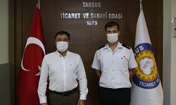 Binbaşı Marım’dan, Tarsus TSO ziyareti