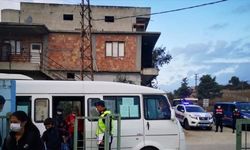 Adana'da 124 okul servis aracı denetlendi