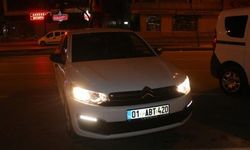 Adana'da maske takmayan sürücüye ceza uygulandı