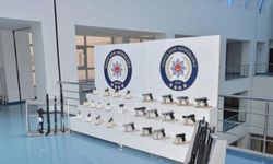 Adana'da polis denetimlerinde 37 silah ele geçirildi