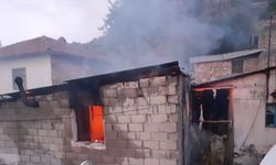 Adana'da evde çıkan yangın hasara yol açtı