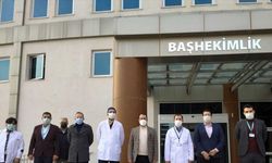 Hatay İl Sağlık Müdürü Hambolat, Kırıkhan'da sağlık çalışanlarını ziyaret etti