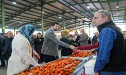 Başkan Ali Boltaç’tan Kırklarsırtı Pazar Yeri’ne ziyaret