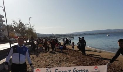 Bahçeşehir Koleji Türkiye’nin en büyük kıyı temizleme hareketini gerçekleştirdi