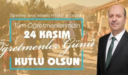 Başkan Recep Bozkurt’tan ’24 Kasım Öğretmenler Günü’ mesajı