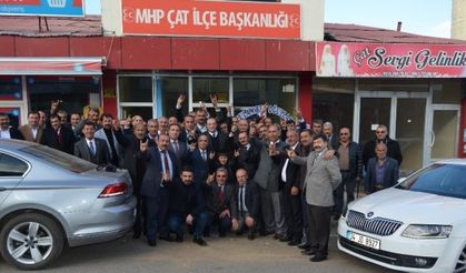 Çat’ta MHP istişare toplantısı düzenlendi