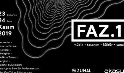 İstanbulluları FAZ.1 ile, müzik ve sanatla dolu bir hafta sonu bekliyor