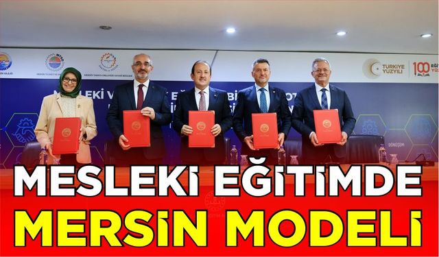 Mesleki eğitimde Mersin modeli