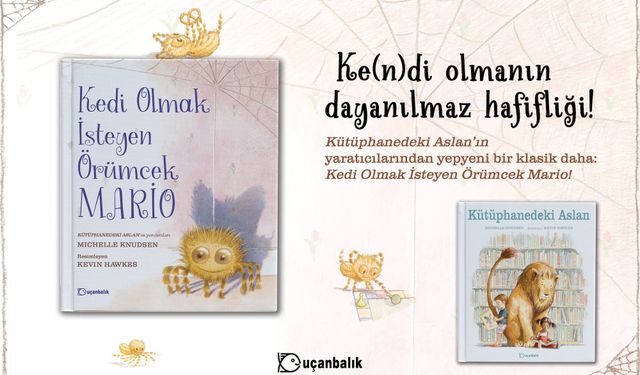 Kütüphanedeki Aslan’ın yazarı ve çizerinden yepyeni bir klasik daha!