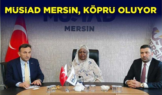 MÜSİAD Mersin, köprü oluyor