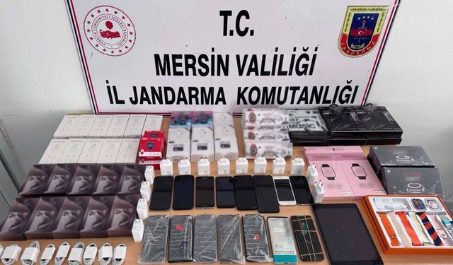 Jandarmadan telefon kaçakçılığı operasyonu