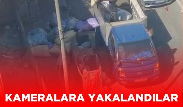 Kameralara yakalandılar