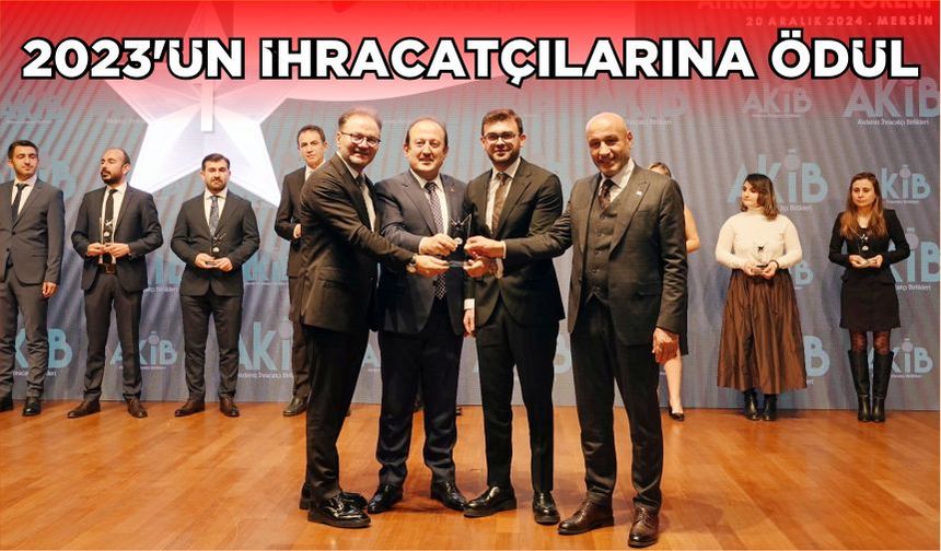 2023’ün ihracatçılarına ödül