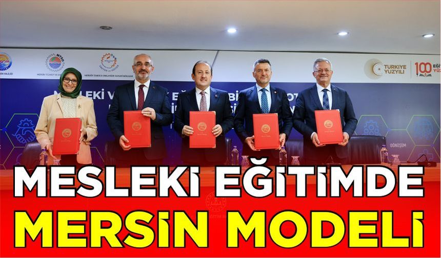 Mesleki eğitimde Mersin modeli