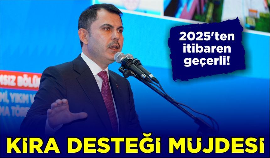 Kira desteği müjdesi