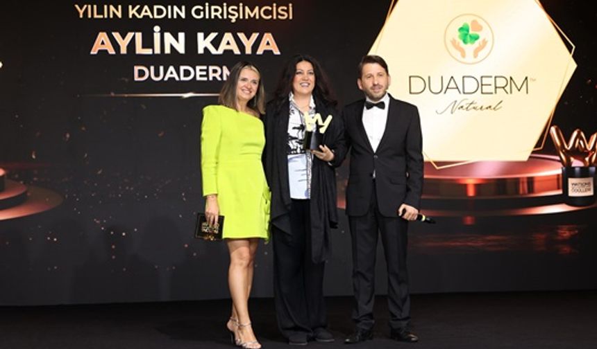 Aylin Kaya’ya “En iyi kadın girişimci” ödülü