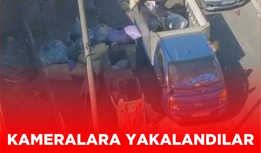 Kameralara yakalandılar